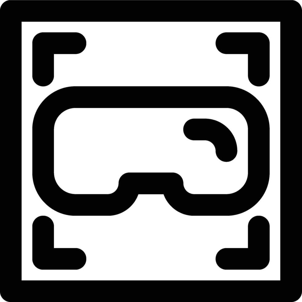 Aspect Ratio, Scaling, Screen Ratio Outline Icon vector