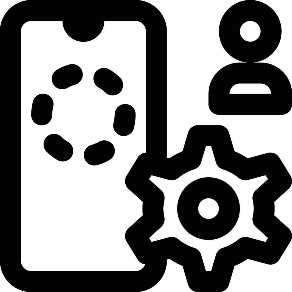 AR Developer, Augmented Reality, Developer Outline Icon vector
