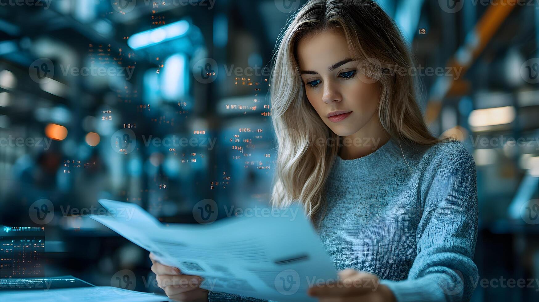Business executives implementing automation strategies within a CRM platform to enhance customer service. photo