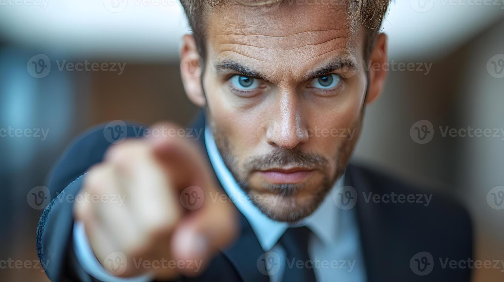 Company leader demonstrating responsibility in protecting employee interests photo
