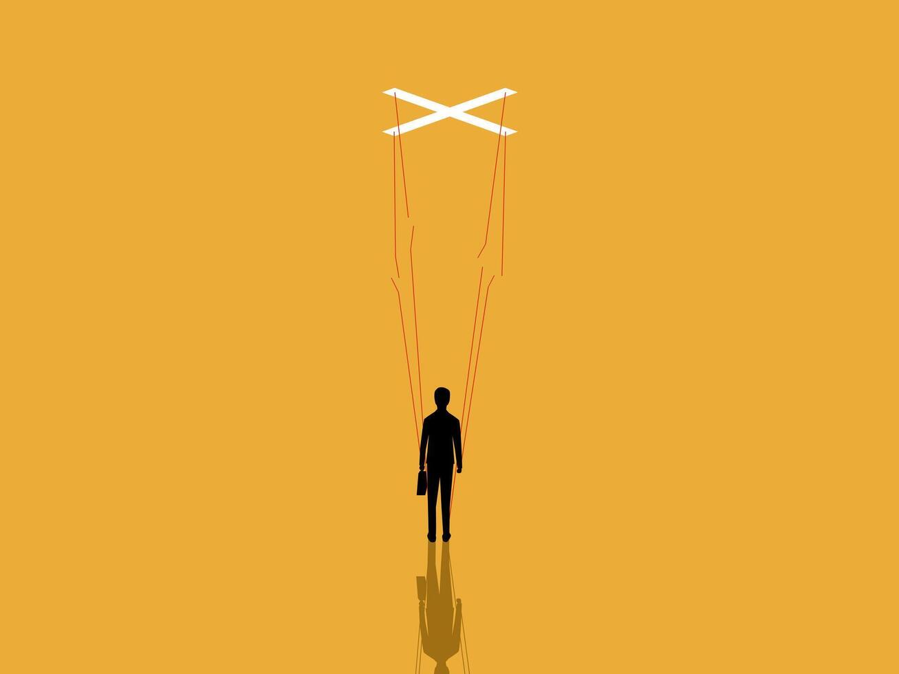 Stop management, puppeteer cuts the strings that control vector
