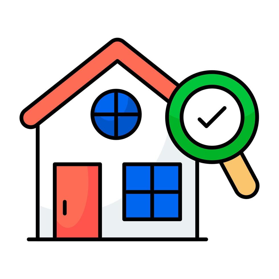 Premium of home relocation vector