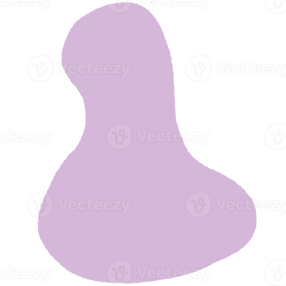 Purple Liquid shape element png