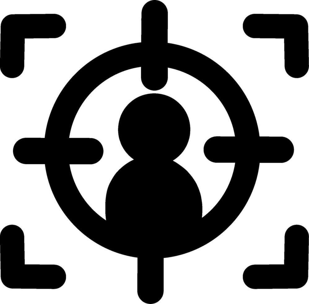 Target Audience icon. Ideal for digital marketing promotion. vector