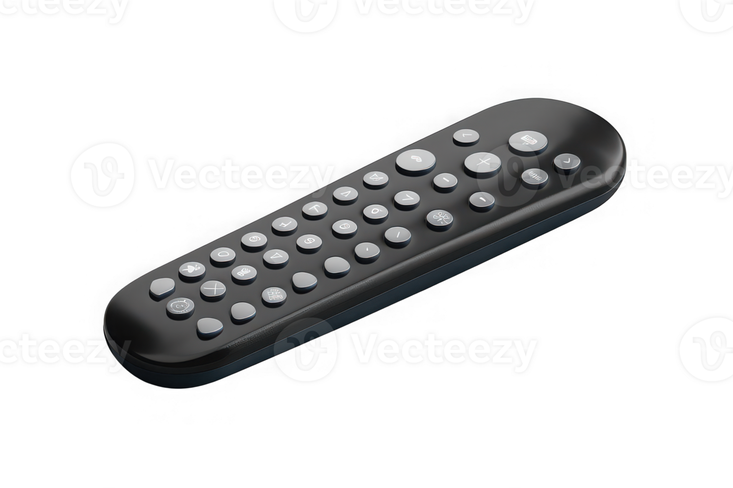 A remote control on a transparent background png