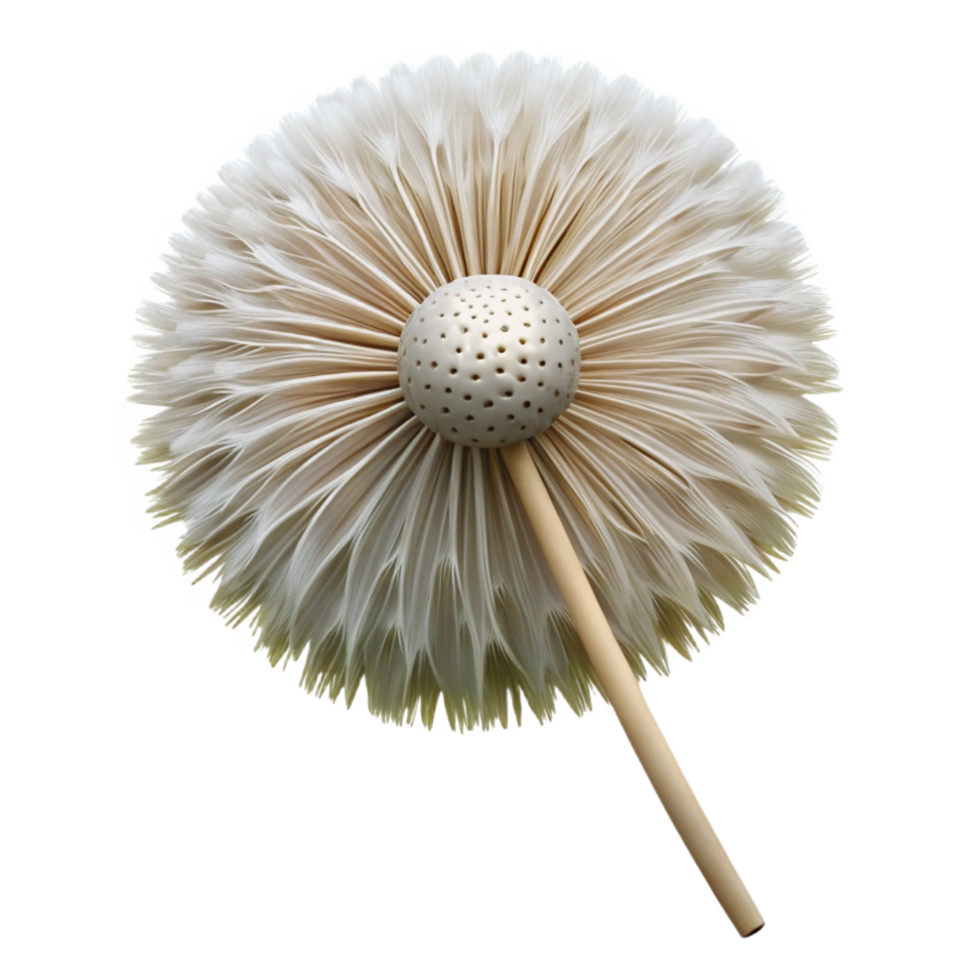 beautiful traditional Close-up of a single dandelion seedhead authentic png