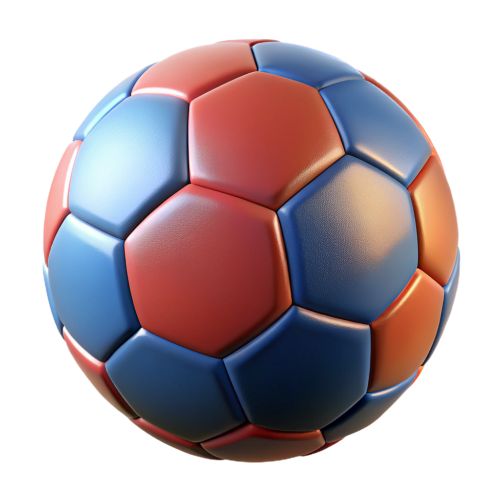 dramatic creative A soccer ball, classic design, premium png