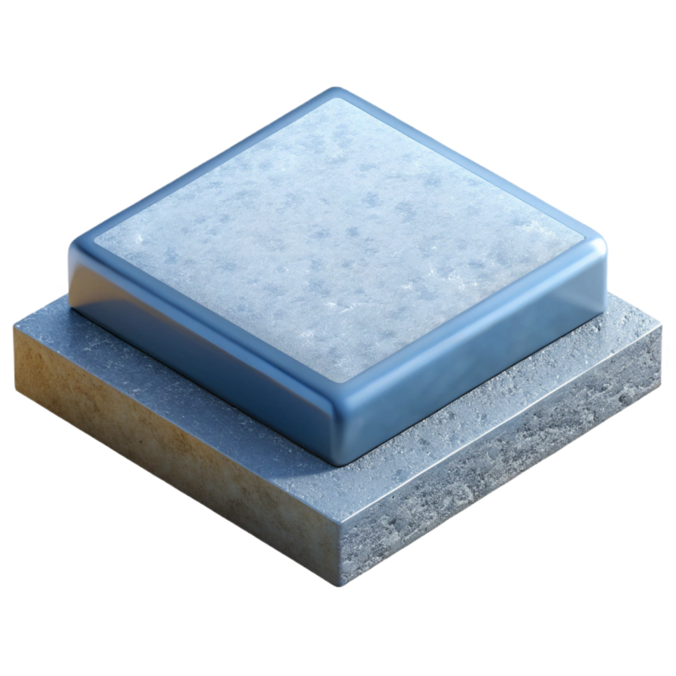 stunning artistic Concrete slab, professional png