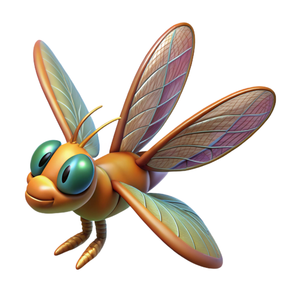 vibrant rustic A dragonfly in flight exclusive png