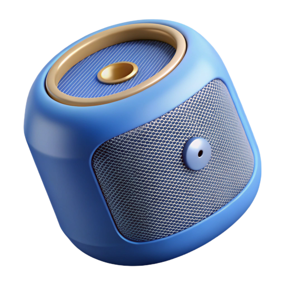 extraordinary traditional Bluetooth speaker with compact design premium png