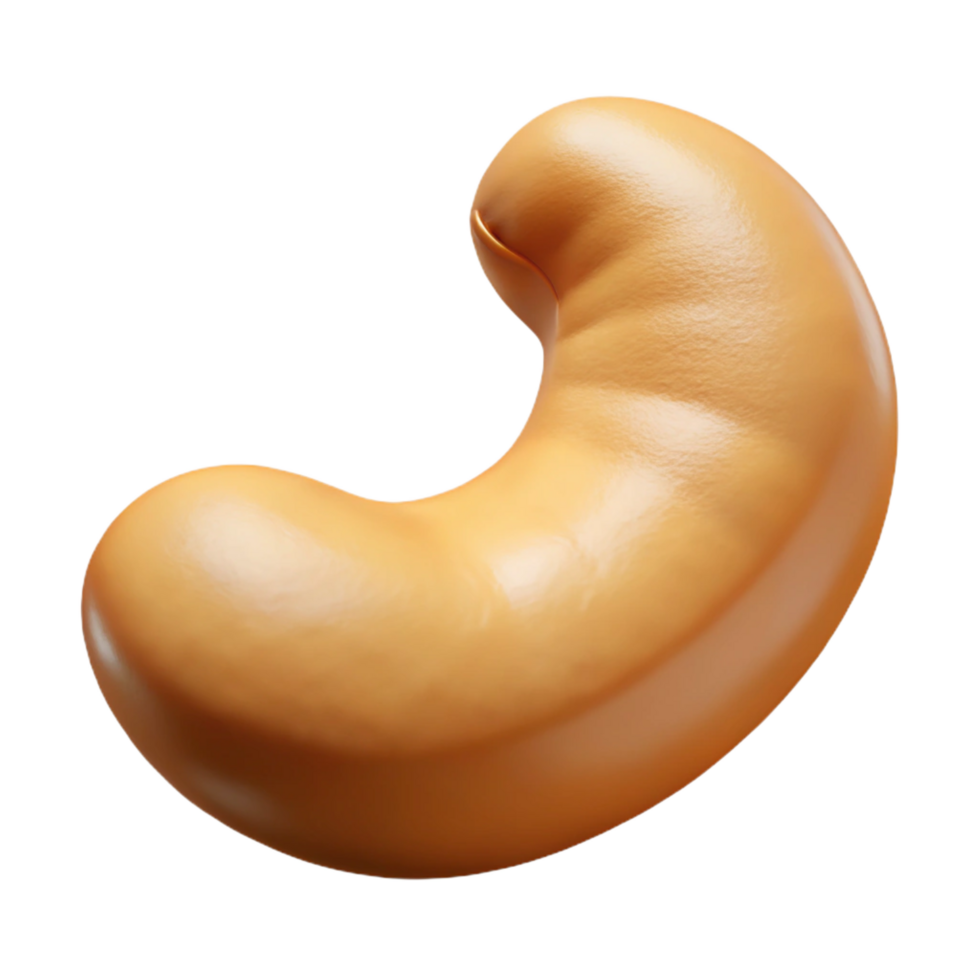 beautiful modern Cashew nut 4K png