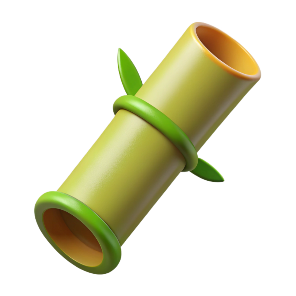 beautiful abstract Bamboo stalk section genuine png