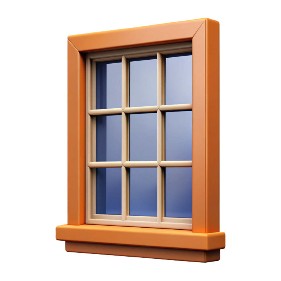 beautiful minimalist Double hung window, traditional, sash weights high resolution png