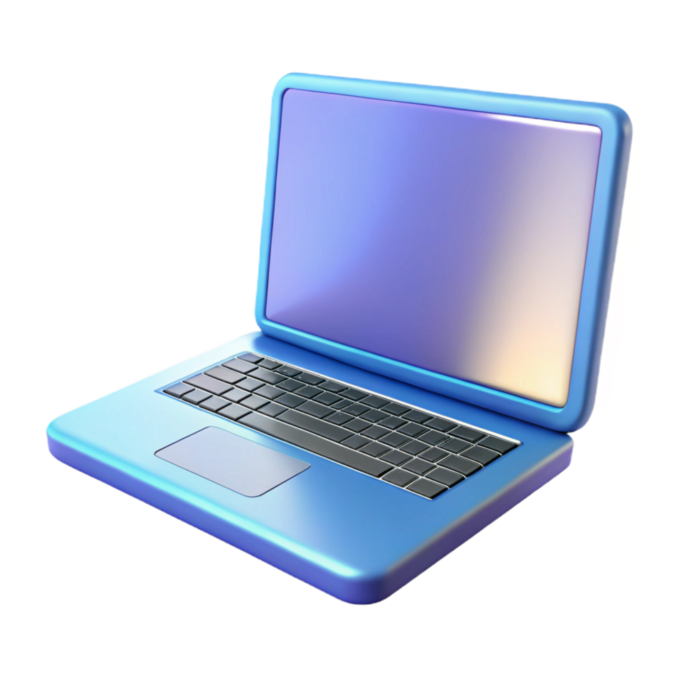 magnificent abstract Laptop computer, premium png