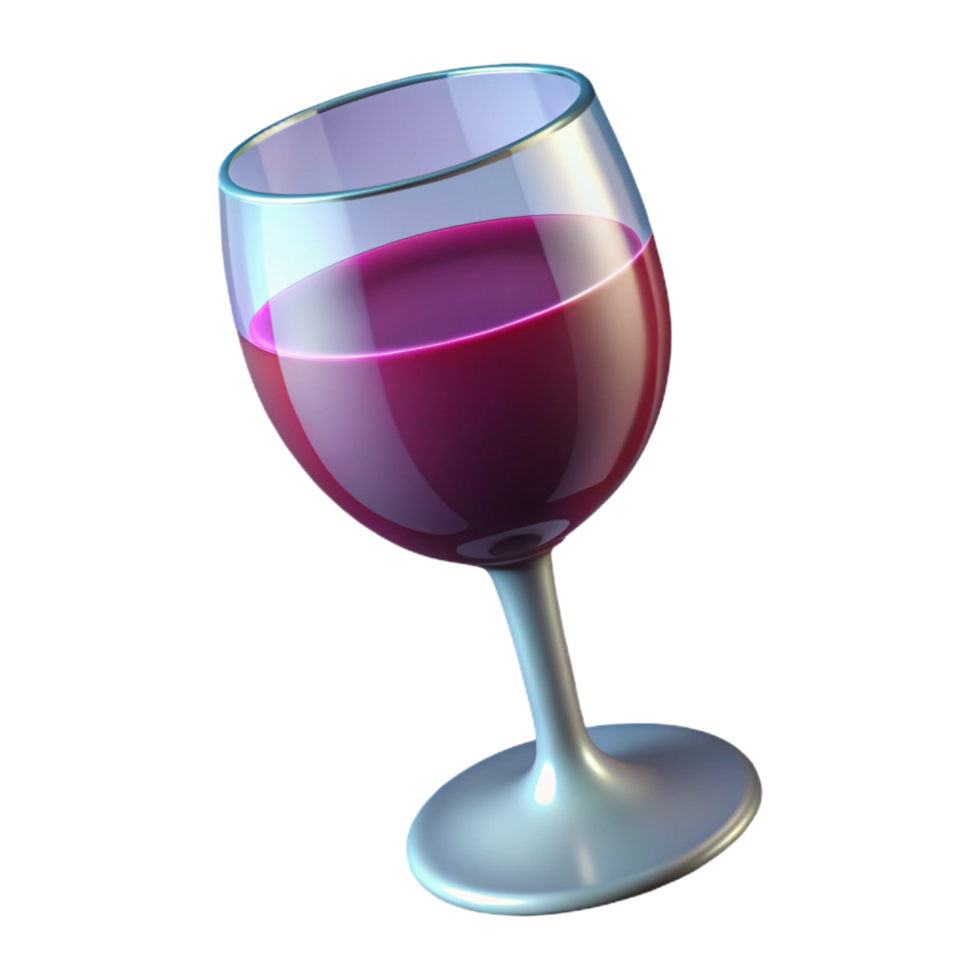 extraordinary modern Glass of wine, original png