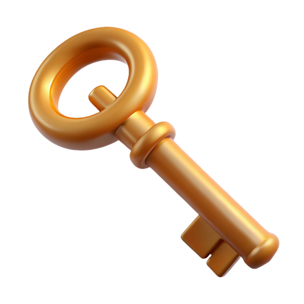 extraordinary contemporary Vintage key, premium png