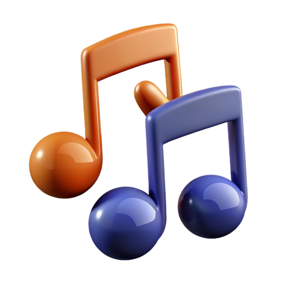 stunning traditional Musical notes, genuine png