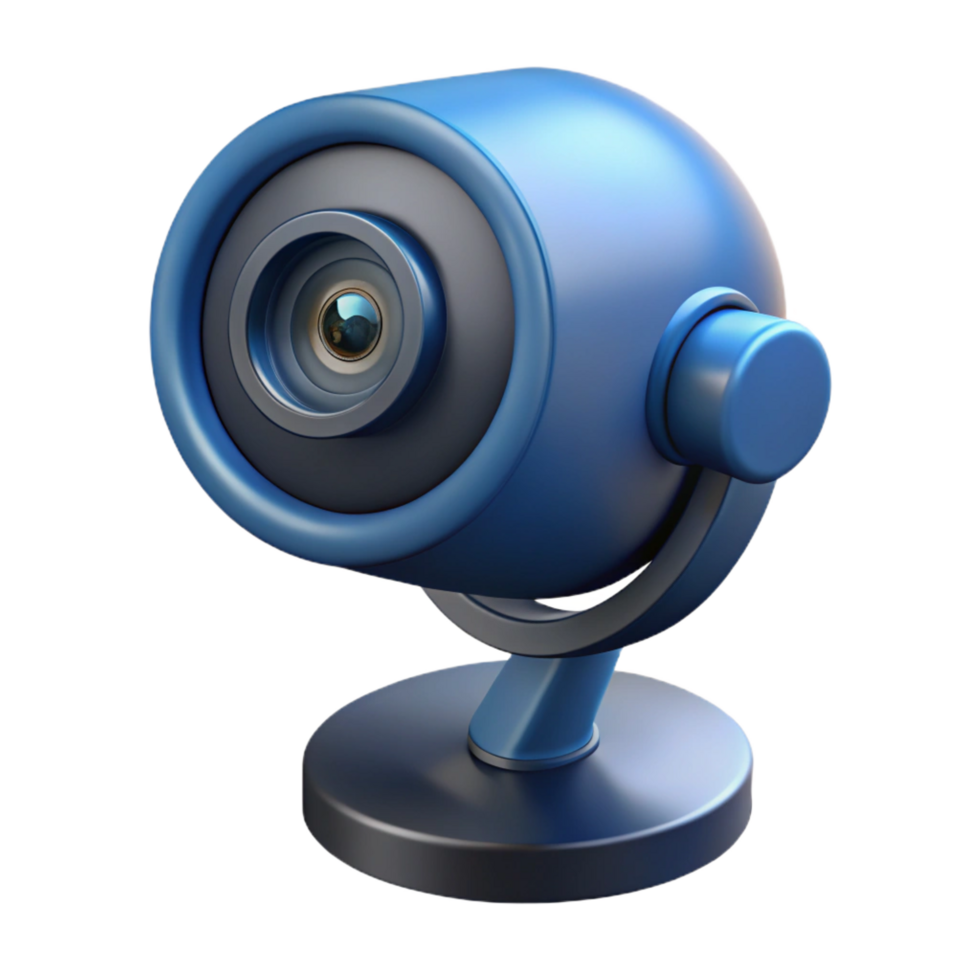 wonderful artistic Security camera with rotating lens authentic png