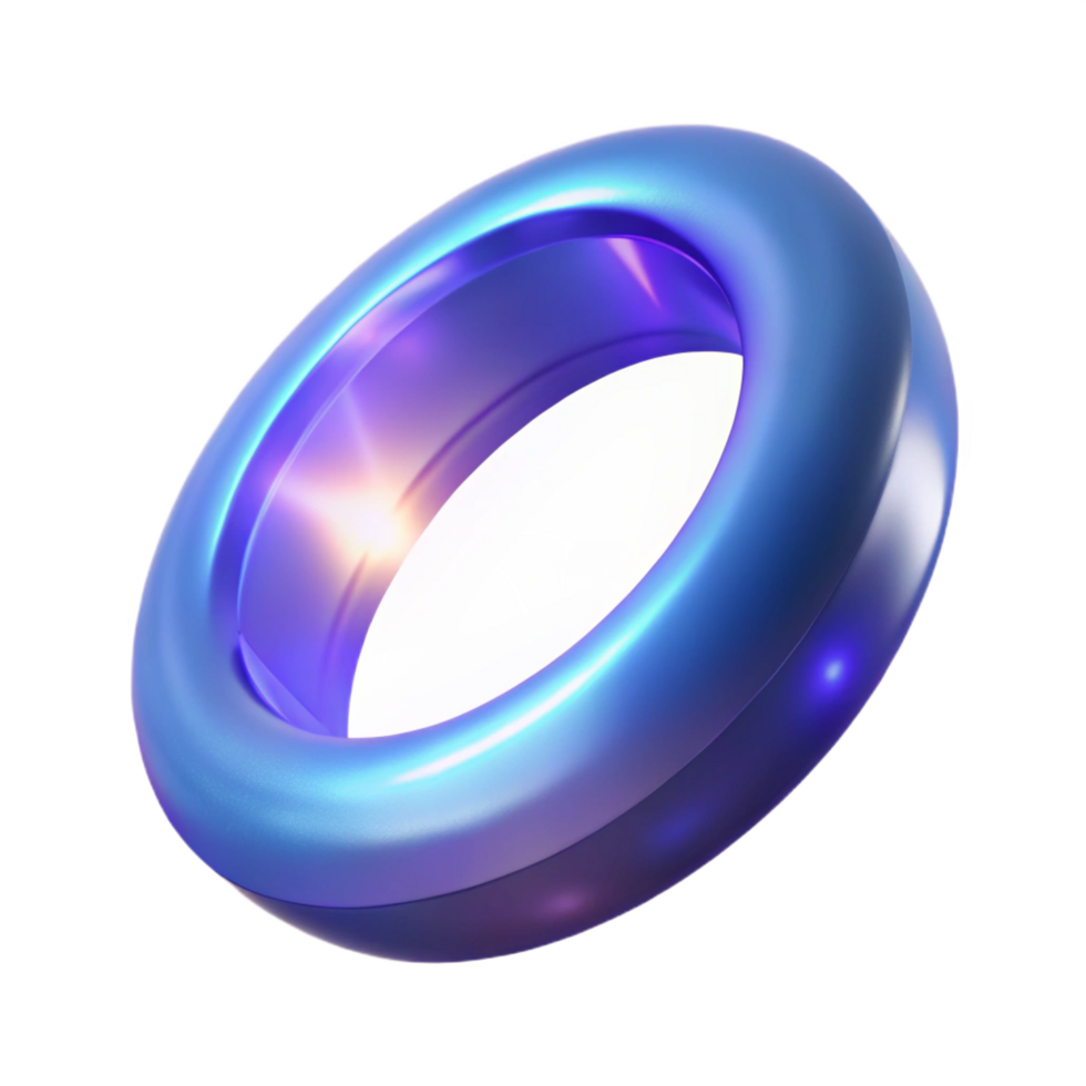 dramatic traditional A single, magical ring, glowing with an inner light, authentic png