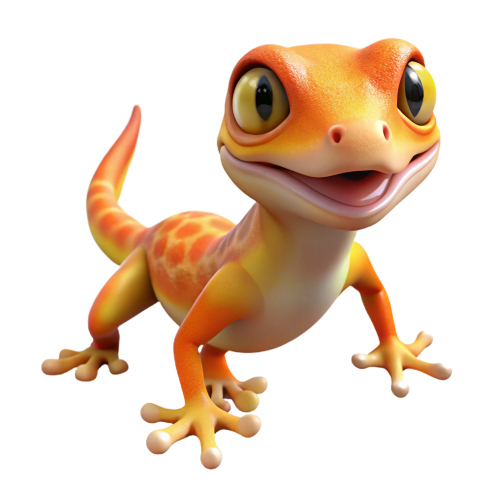 extraordinary creative Gecko lizard premium png