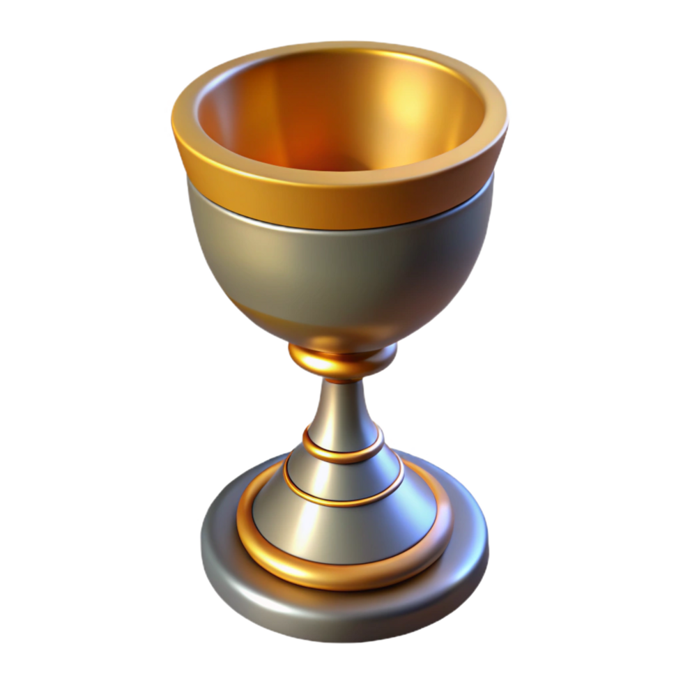 vibrant classic Holy Grail, chalice, Arthurian legend, high quality png