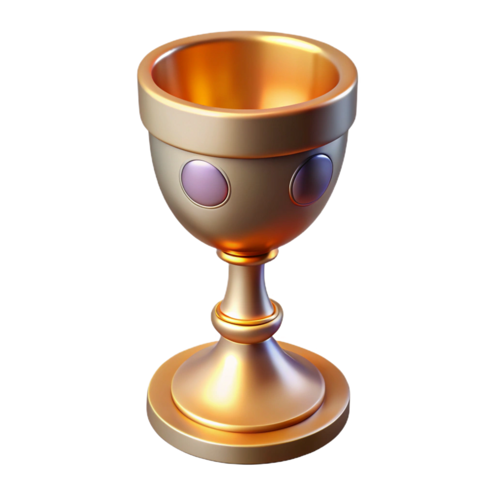 impressive artistic Holy Grail, chalice, Arthurian legend, premium png
