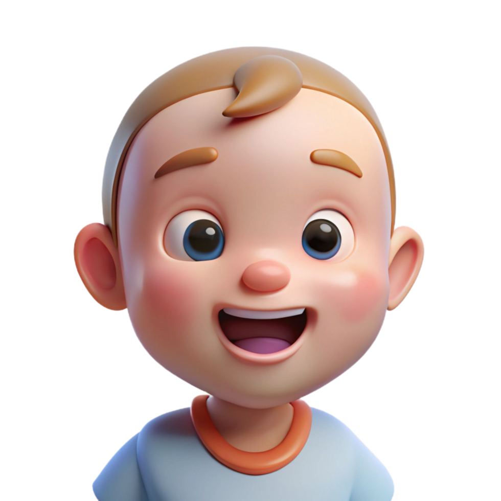 vibrant classic Smiling baby, infant portrait, exclusive png