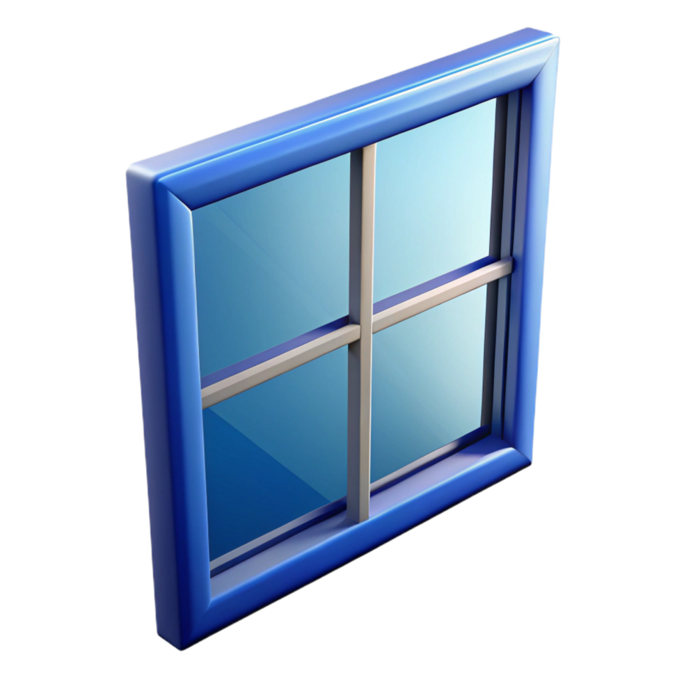 dramatic creative Window pane, clear glass, distortion-free, exclusive png