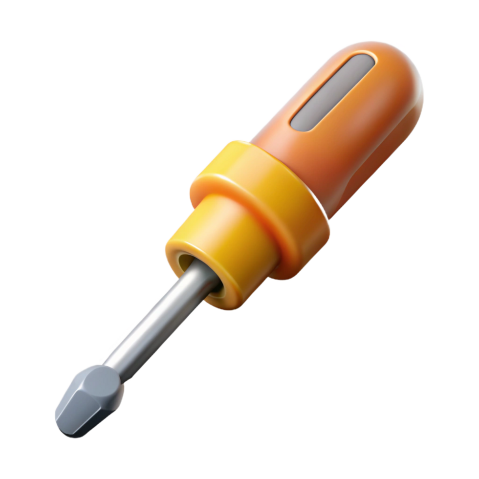 extraordinary artistic Screwdriver, Phillips head, construction tool, high resolution png