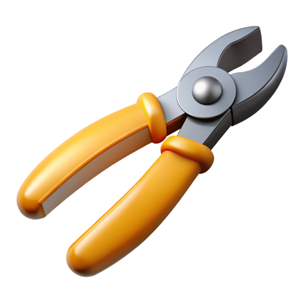 elegant rustic Pliers, slip joint pliers, construction tool, premium png