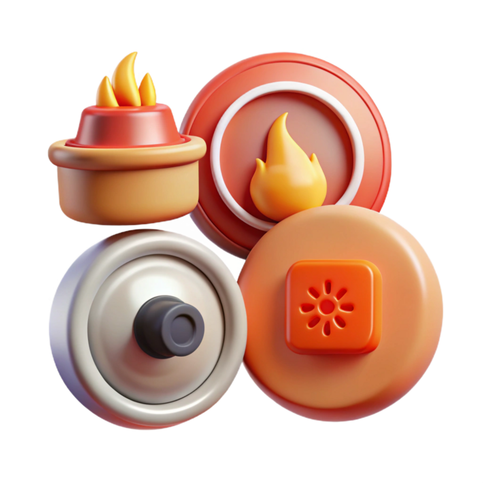 extraordinary creative Fire alarm, smoke detector, safety, high resolution png