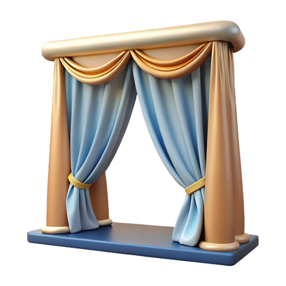 extraordinary artistic Curtains, drapes, window covering, original png