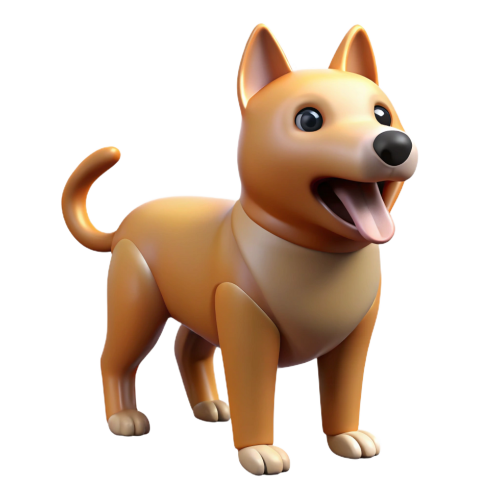 stunning classic A barking dog professional png