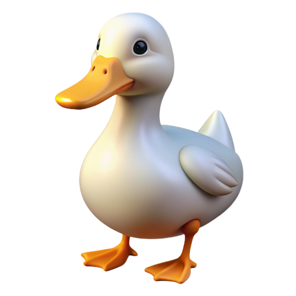 impressive creative A waddling duck professional png