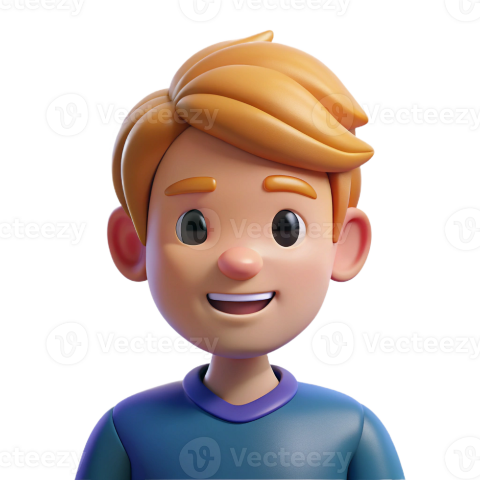 magnificent abstract Cartoon character with exaggerated features professional png
