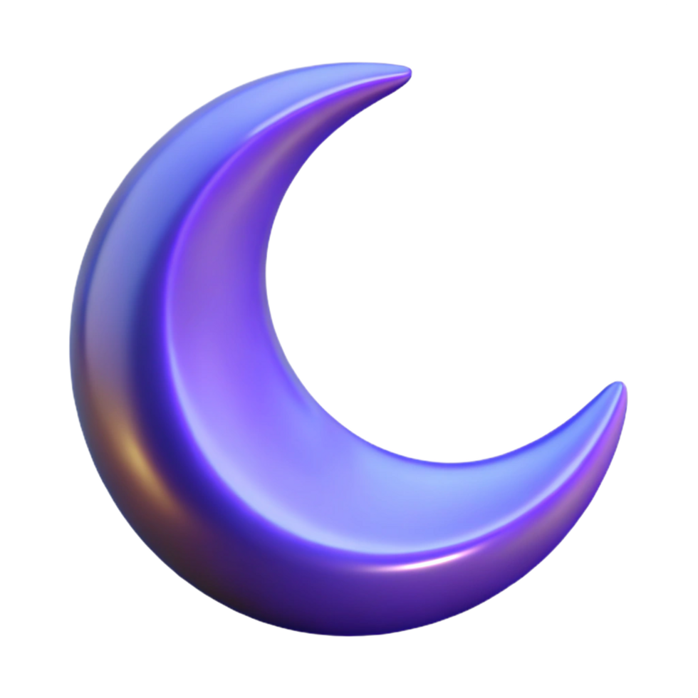 stunning creative Crescent moon professional png