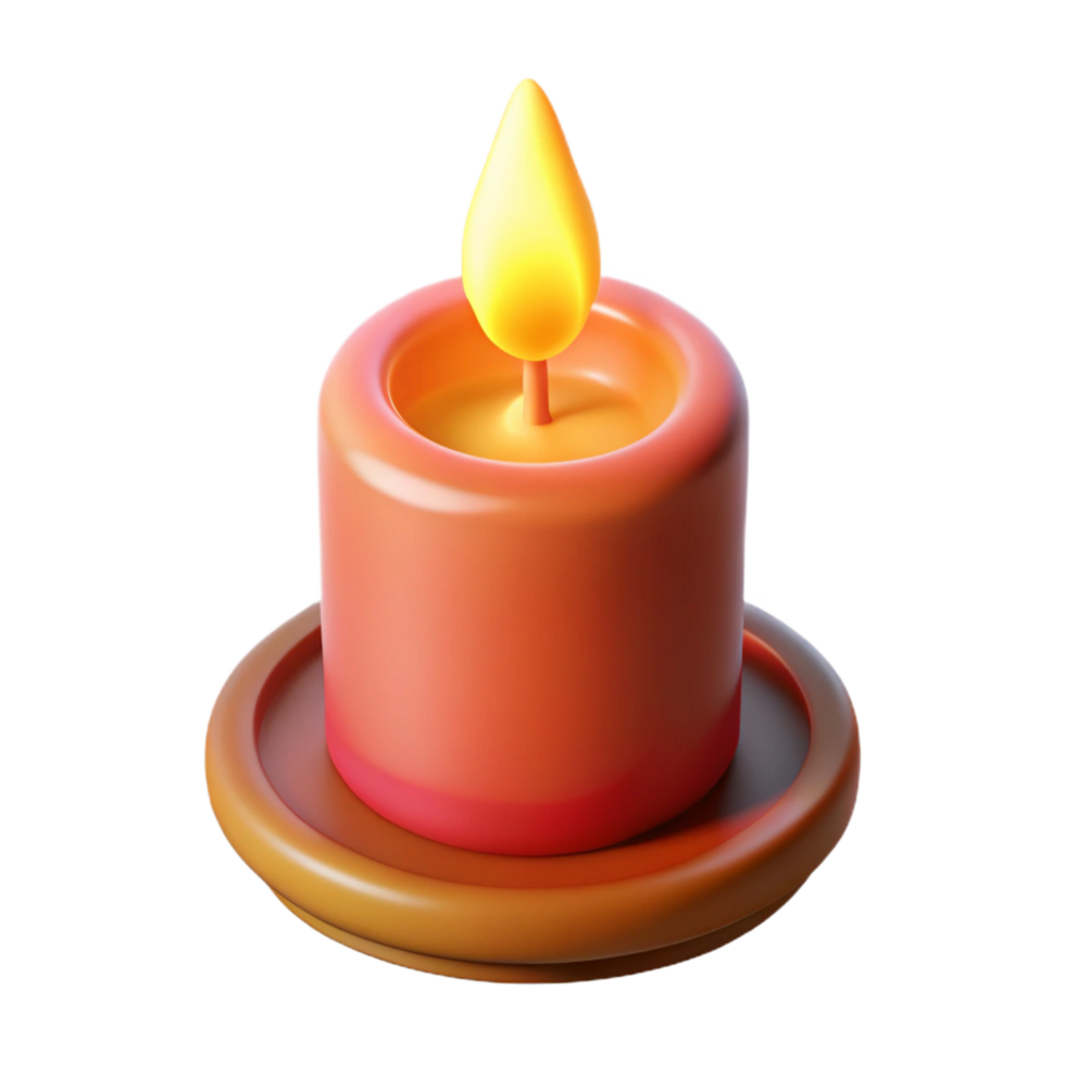 stunning modern Burning candle genuine png