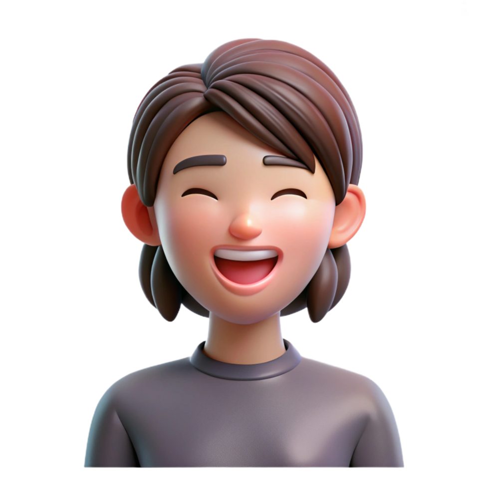elegant abstract Woman with a playful wink original png