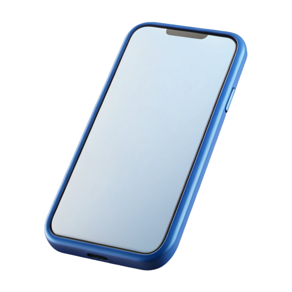 stunning creative Smartphone with a blank screen exclusive png