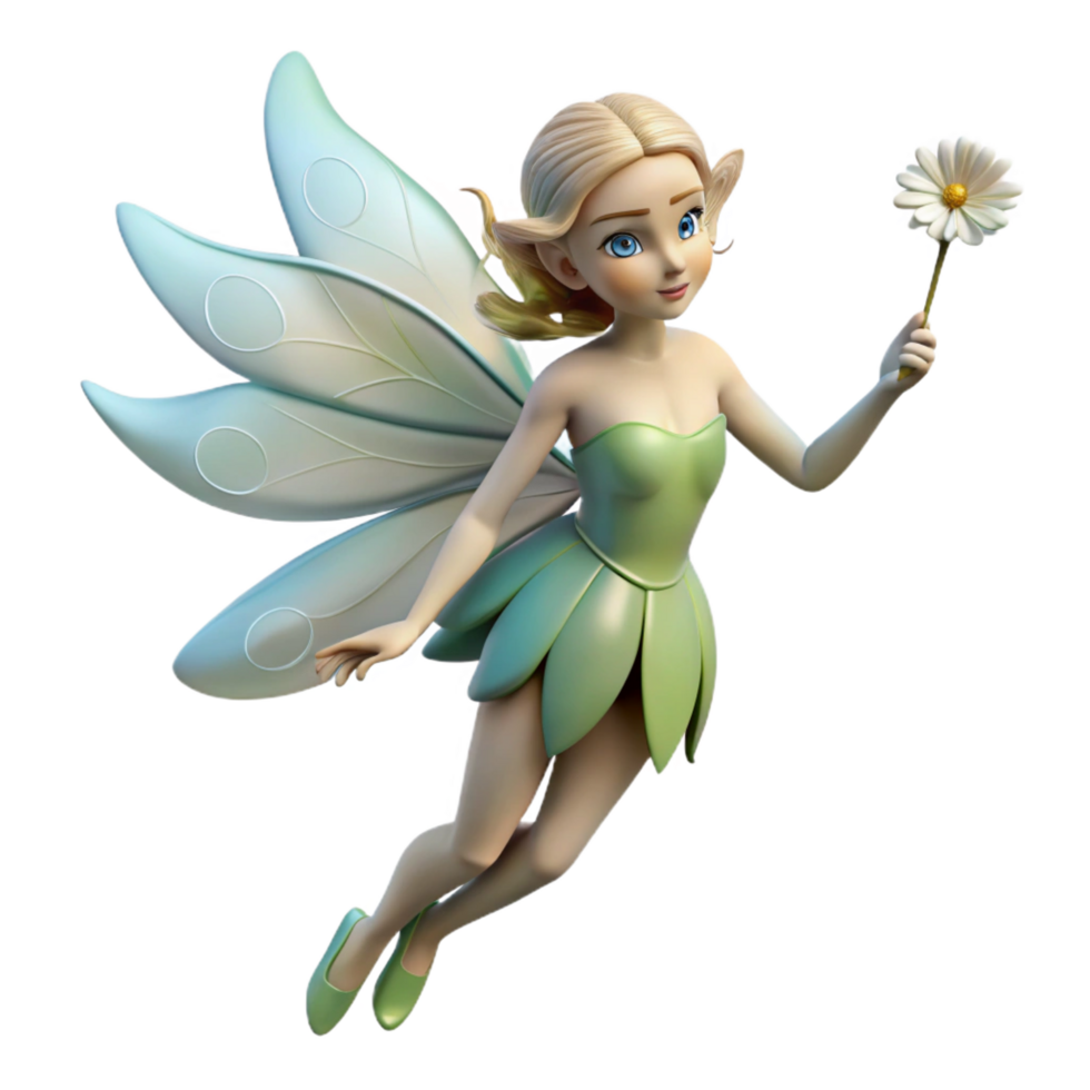 impressive vintage A delicate fairy, iridescent wings, holding a dandelion seed, exclusive png