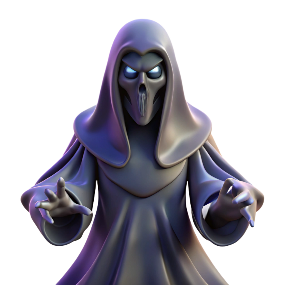 stunning abstract A shadowy wraith, ethereal form, menacing presence, exclusive png