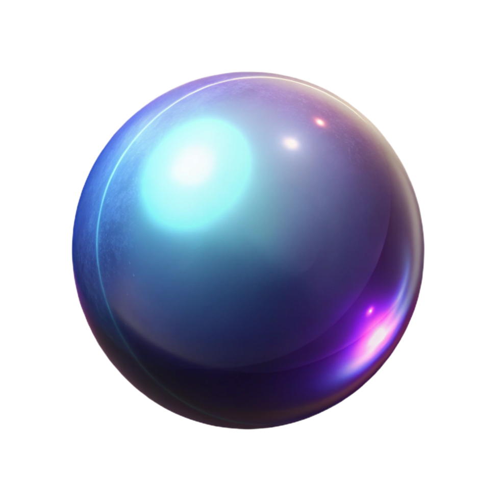 vibrant minimalist A single, glowing orb, magical energy, floating in mid-air, genuine png