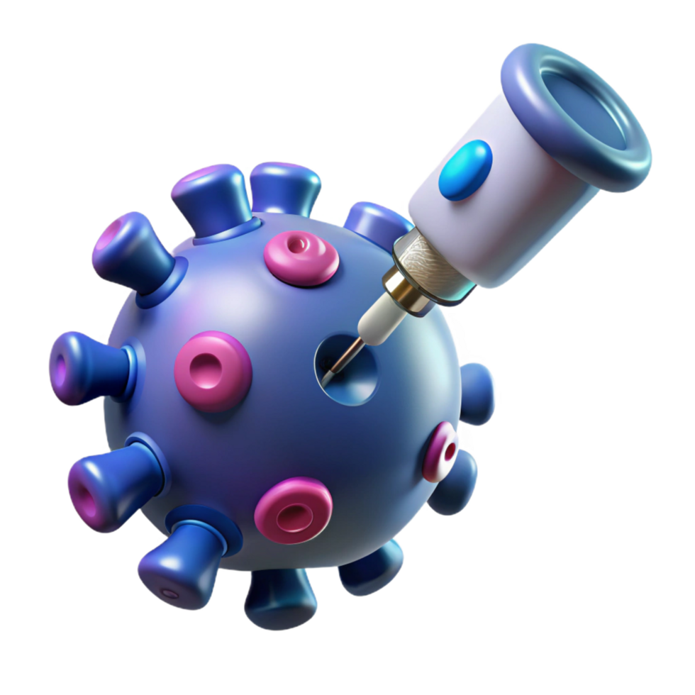 extraordinary classic Medical nanobot injecting a cell original png