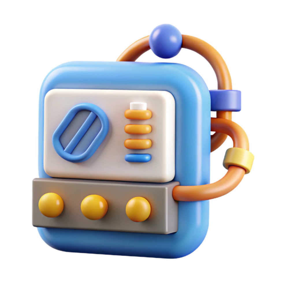 stunning contemporary Genetic sequencing device with DNA helix display authentic png