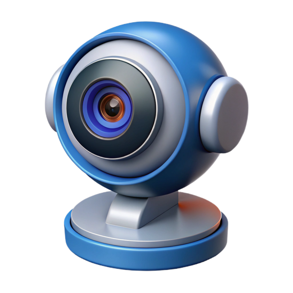 wonderful abstract High-definition security camera with pan and tilt function professional png