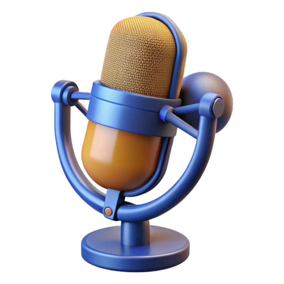 serene contemporary Studio microphone with pop filter high resolution png