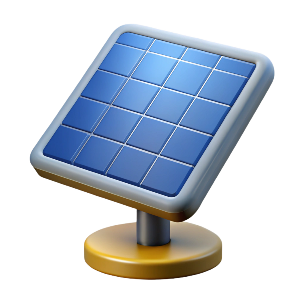 wonderful contemporary Solar panel absorbing sunlight high quality png