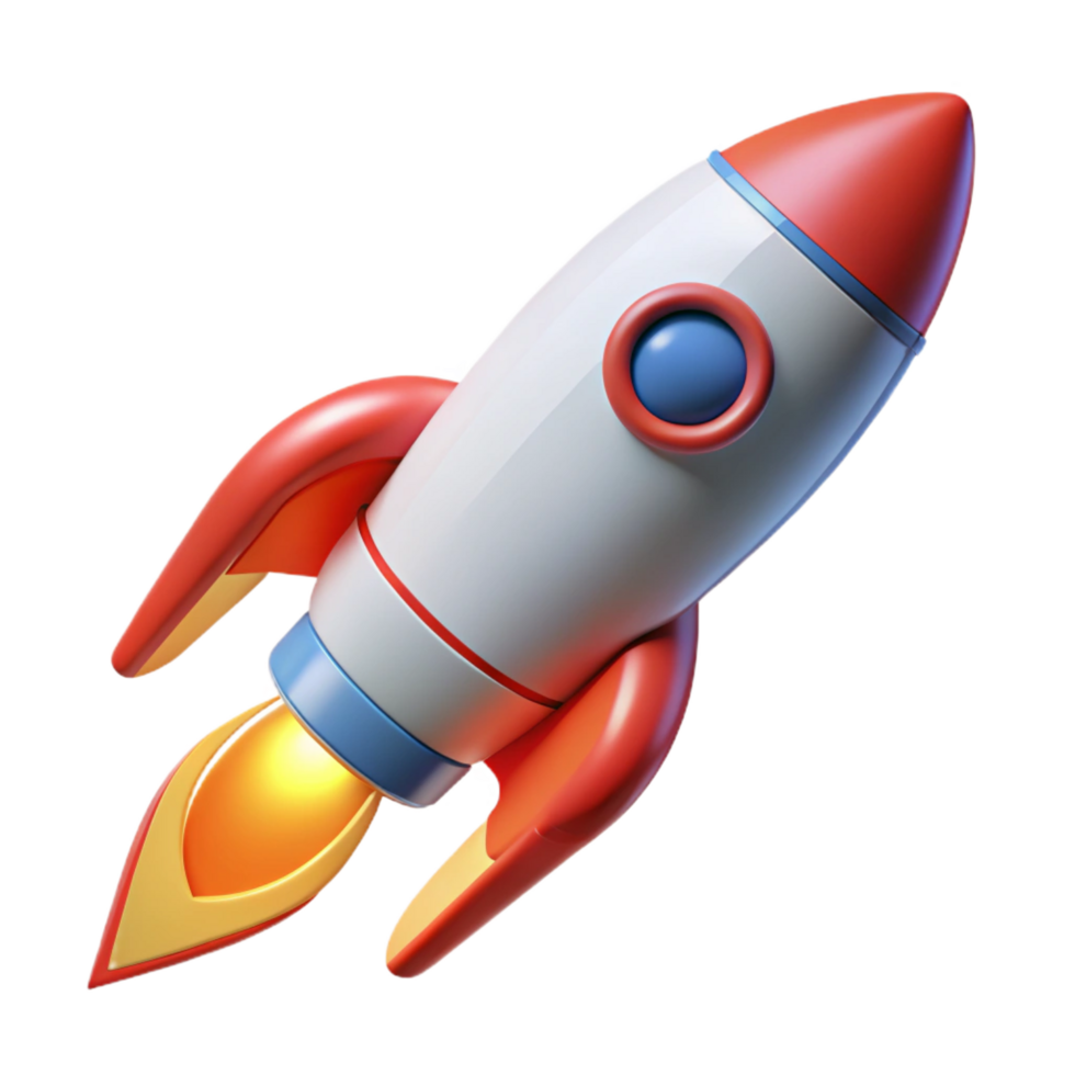 wonderful contemporary Space rocket launching into orbit high resolution png