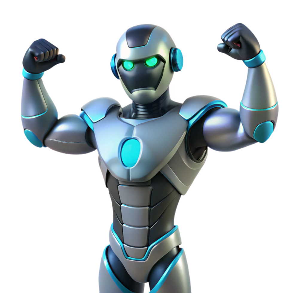 elegant abstract Futuristic exoskeleton enhancing human strength high resolution png