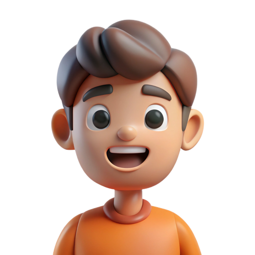 extraordinary contemporary Cartoon character with exaggerated features, high resolution png